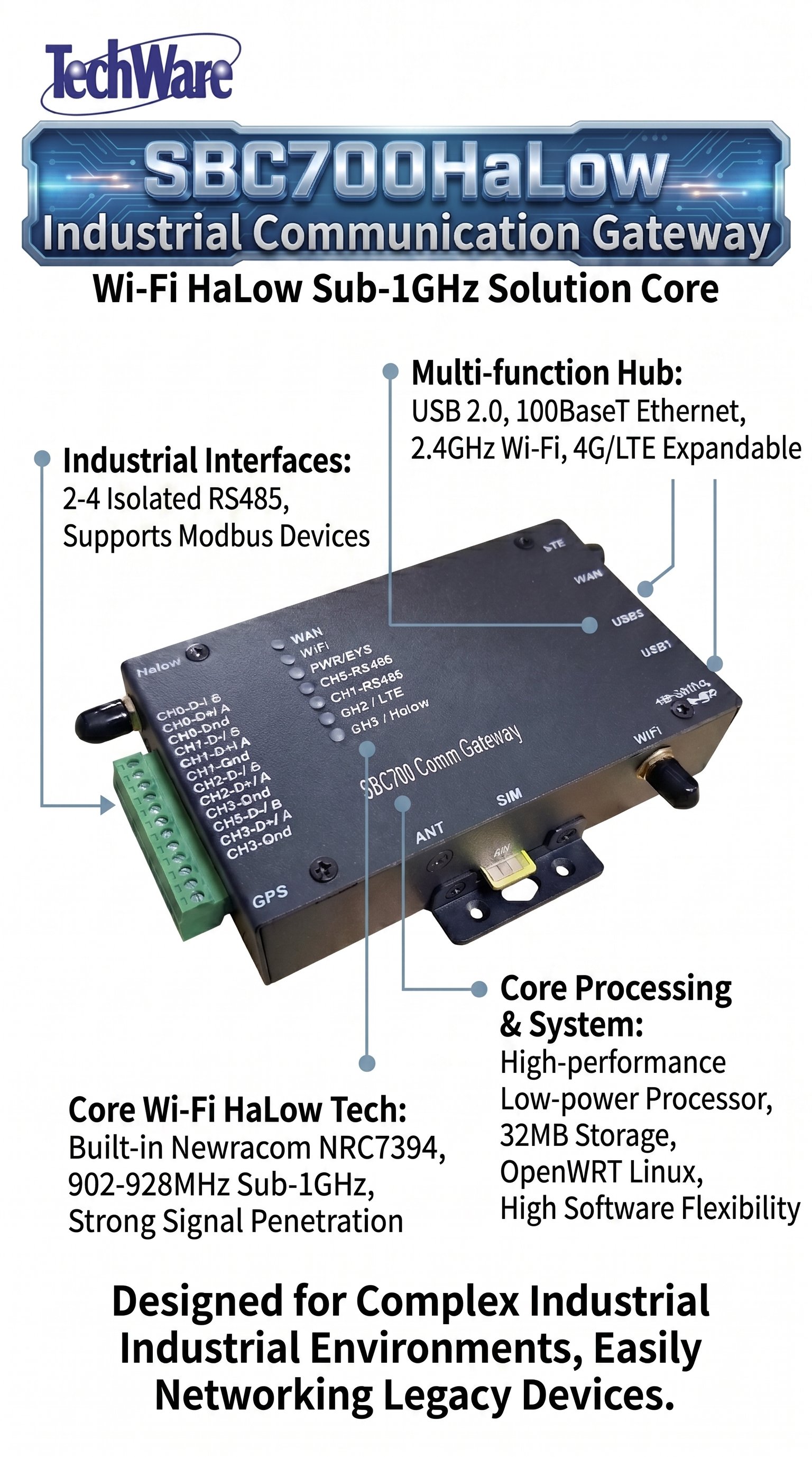 SBC700HaLow